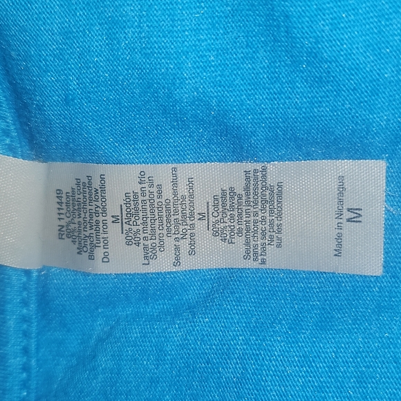 V-neck cotton blend fitted t-shirt - Picture 5 of 5